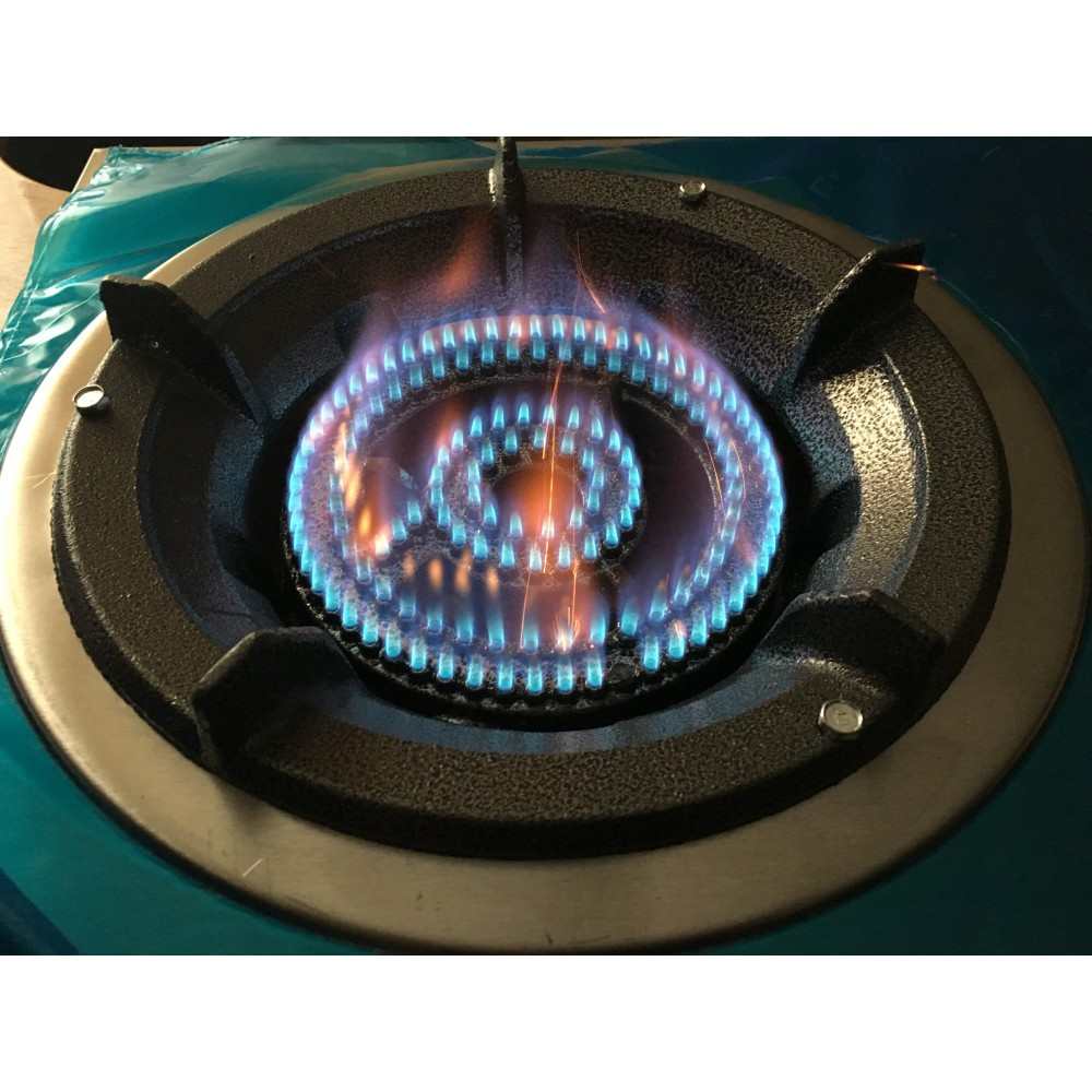 Профессиональная настольная газовая плита  2-х конфорочная.